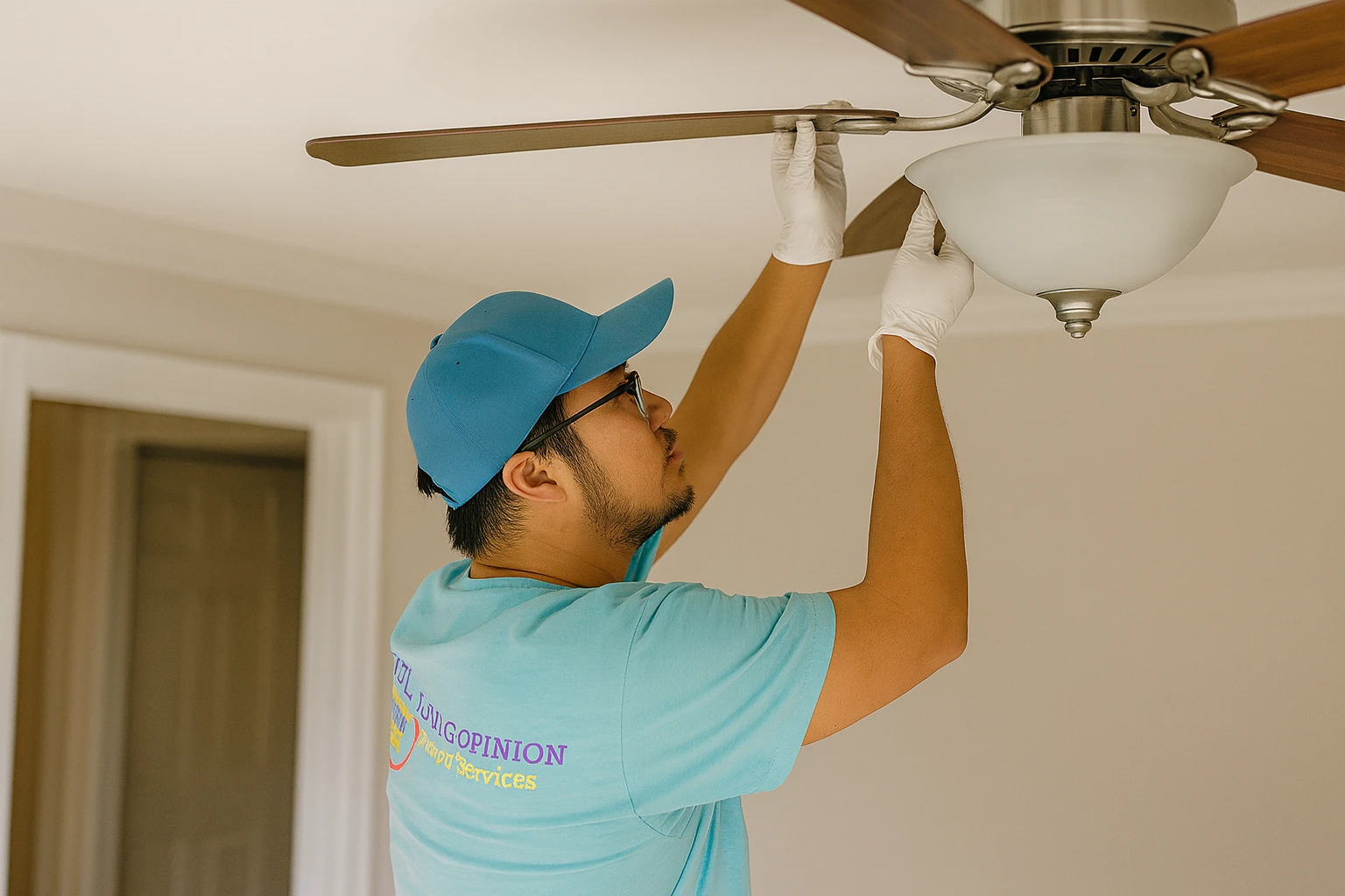 Residential Ceiling Fan Installation in Tampa, FL